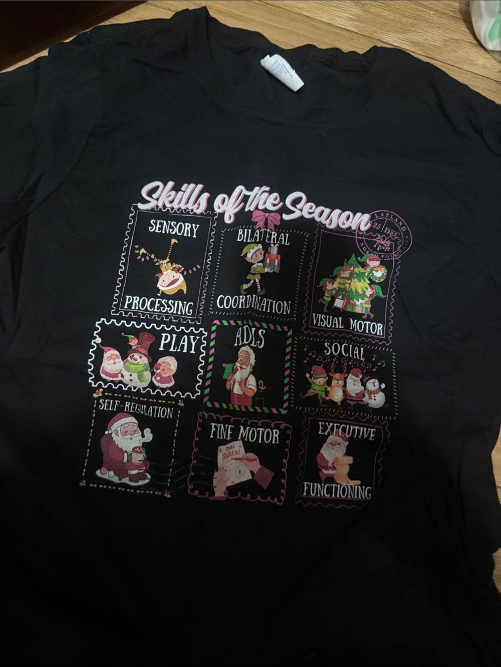 Skills of the Season Graphic Tee - Black